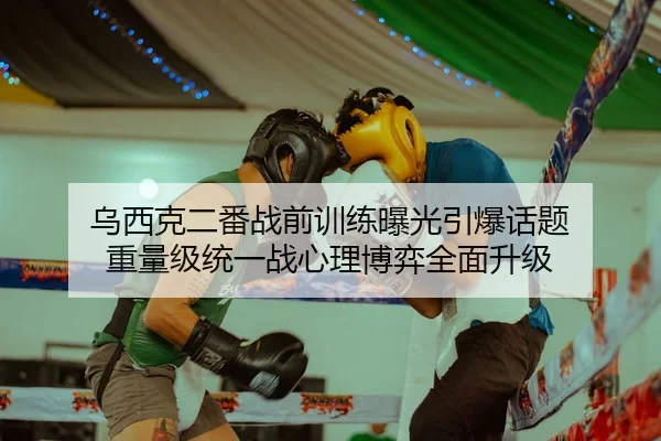 乌西克二番战前训练曝光引爆话题 重量级统一战心理博弈全面升级
